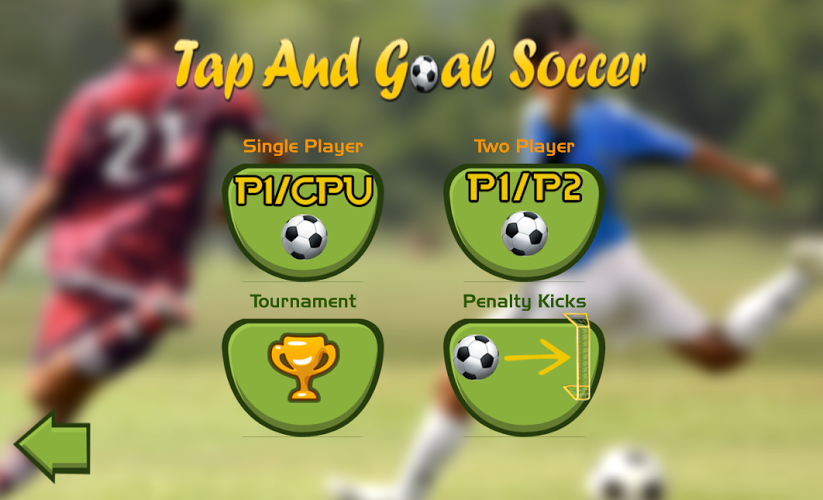 Tap And Goal Soccer截图1