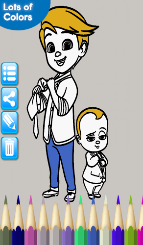 Coloring Book for Baby Boss截图2