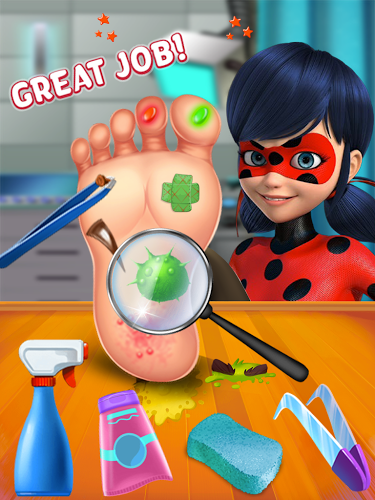 ladybug foot doctor : hospital截图1