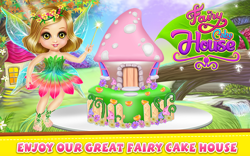 Fairy Cake House Cooking截图1