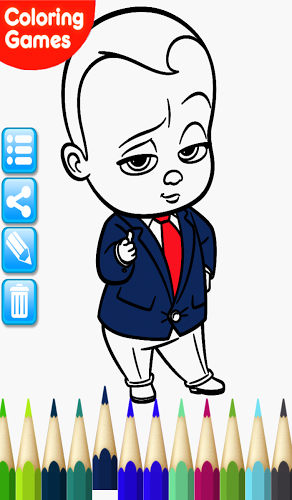 Coloring Book for Baby Boss截图1