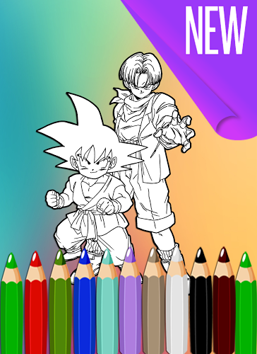 How To Color Super Saiyan game截图2