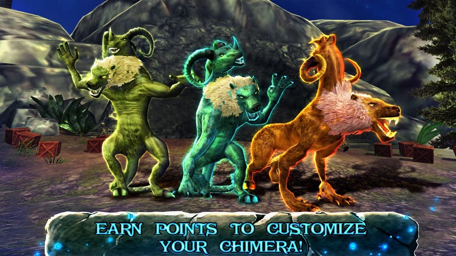 Chimera Monster Simulator 3D截图4