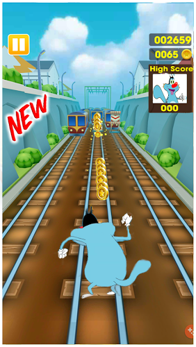 Oggy Subway Run截图2