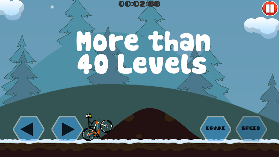 Mountain Bicycle Simulator 2D截图4