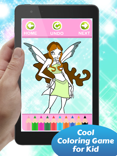 Coloring Game for WinX Girls截图3