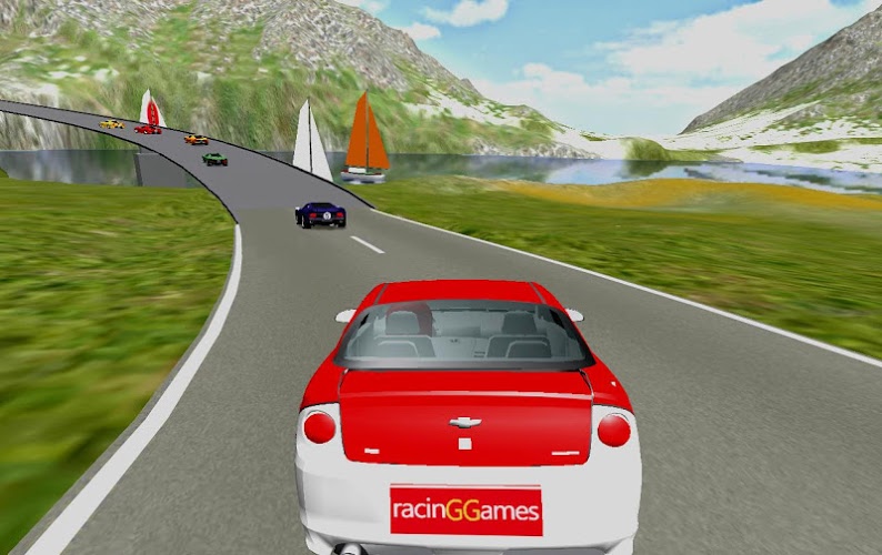 mountain racing game截图2