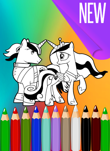 How To Color Little Pony game截图5