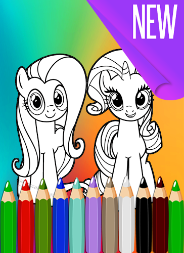 How To Color Little Pony game截图4