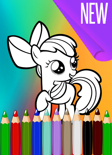 How To Color Little Pony game截图3