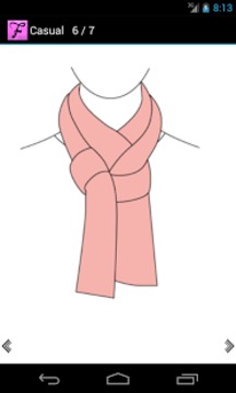 如何领带围巾 How to tie a scarf截图
