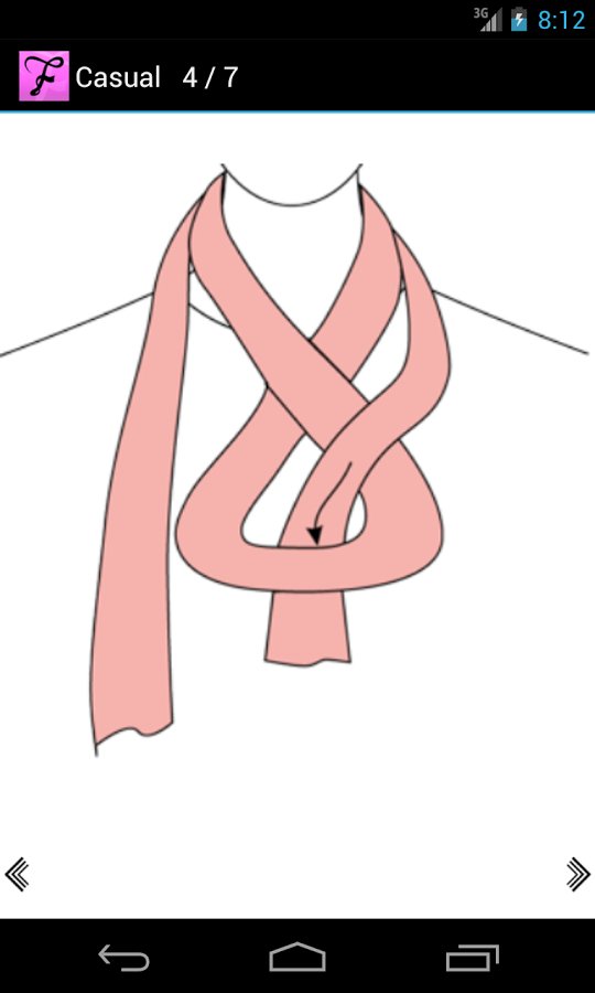 如何领带围巾 How to tie a scarf截图6