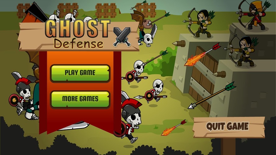 Ghost Defense: Zombie Ghosts*截图4