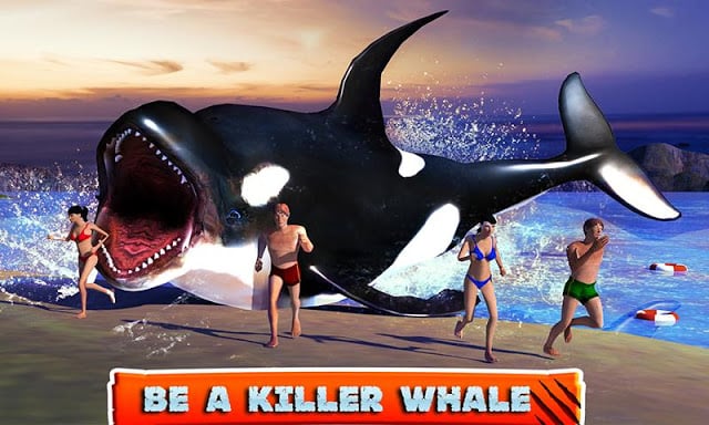 Killer Whale Beach Attack 3D截图9