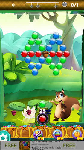 Bubble Shooter Hero Squirrel 2截图3