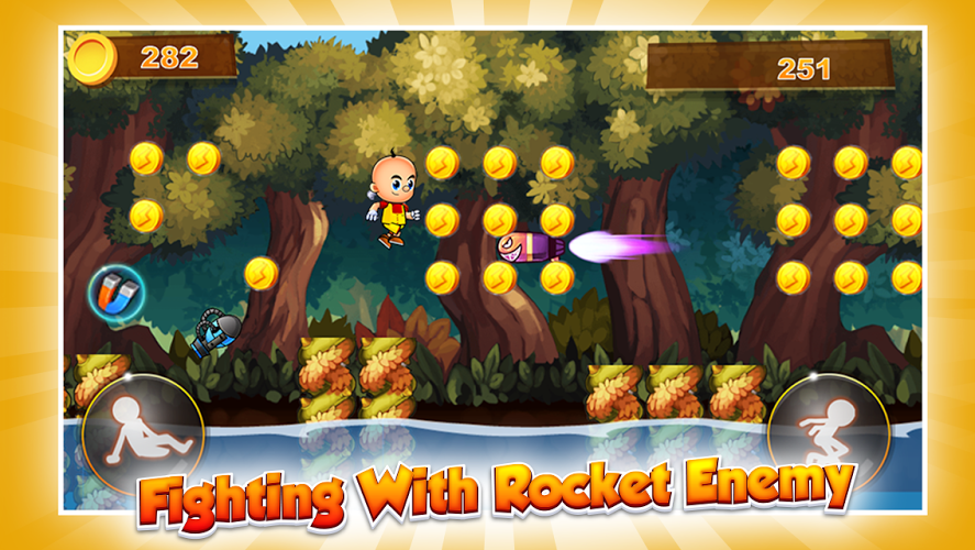 Super Upin Jetpack - Runner截图2