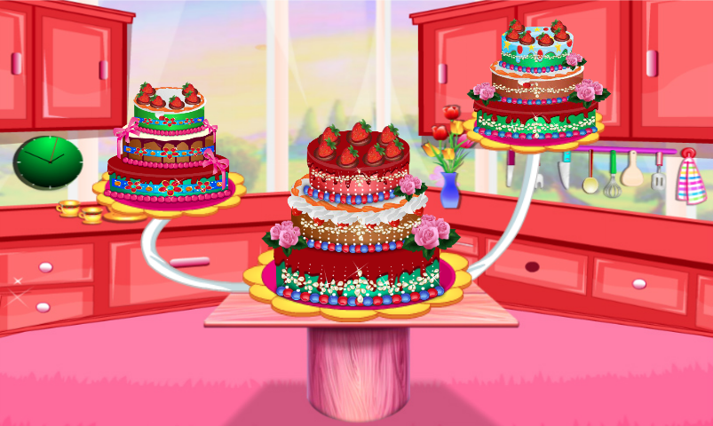 Cake Decoration Cooking Games截图4