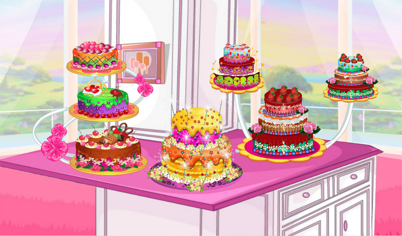 Cake Decoration Cooking Games截图2