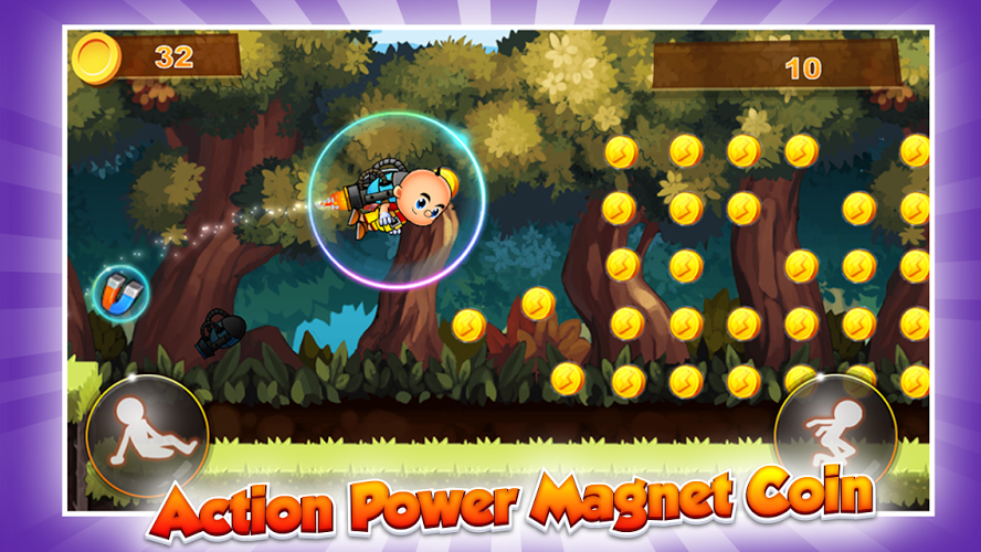 Super Upin Jetpack - Runner截图4