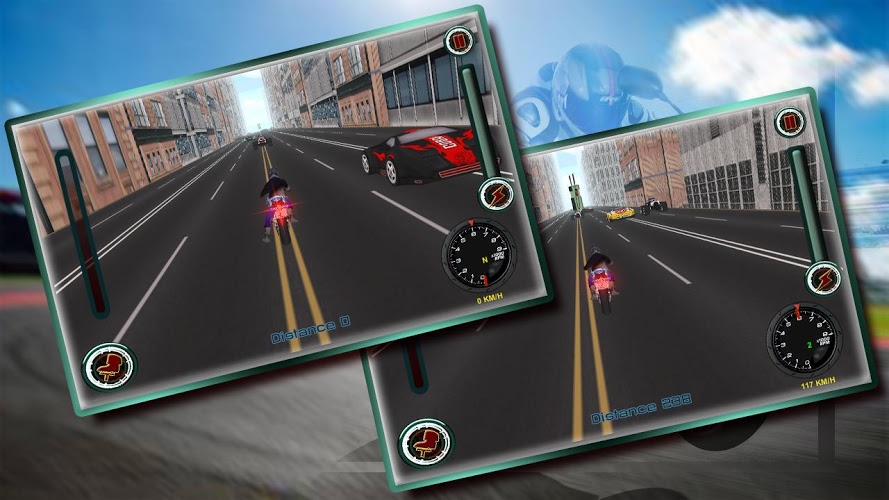 Speedy Moto Bike Rivals Racing截图2