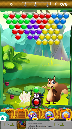 Bubble Shooter Hero Squirrel 2截图2