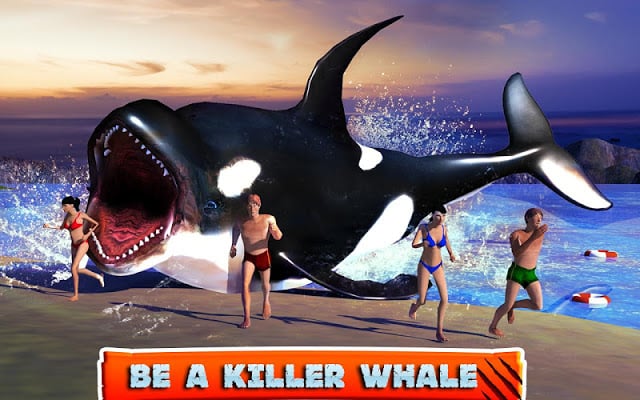 Killer Whale Beach Attack 3D截图7