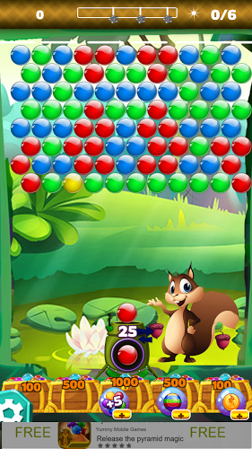 Bubble Shooter Hero Squirrel 2截图4