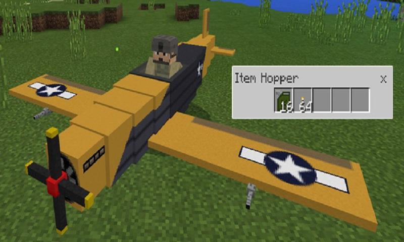 Mod War Plane for MCPE截图3