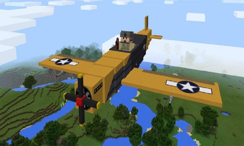 Mod War Plane for MCPE截图2