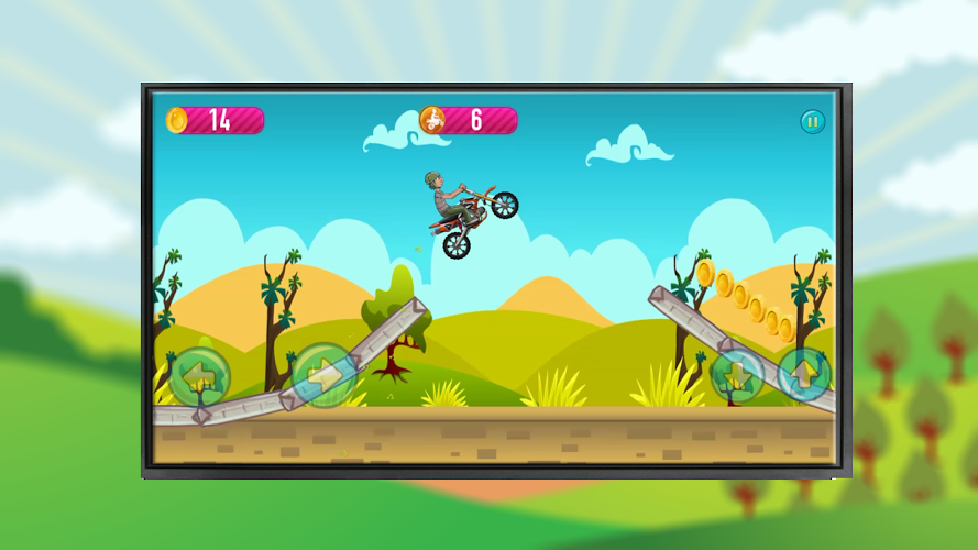 Happy Wheels Motobike 2截图2