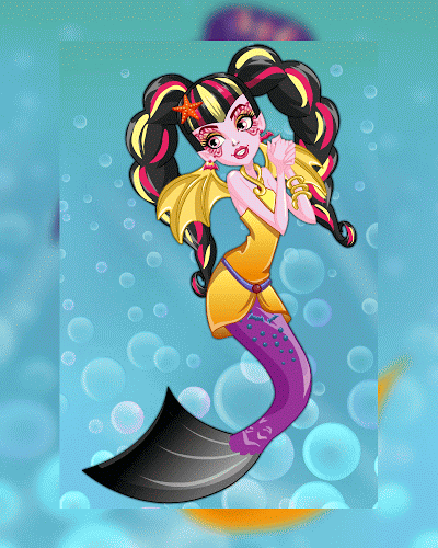 Dress Up Draculaura Mermaid截图3