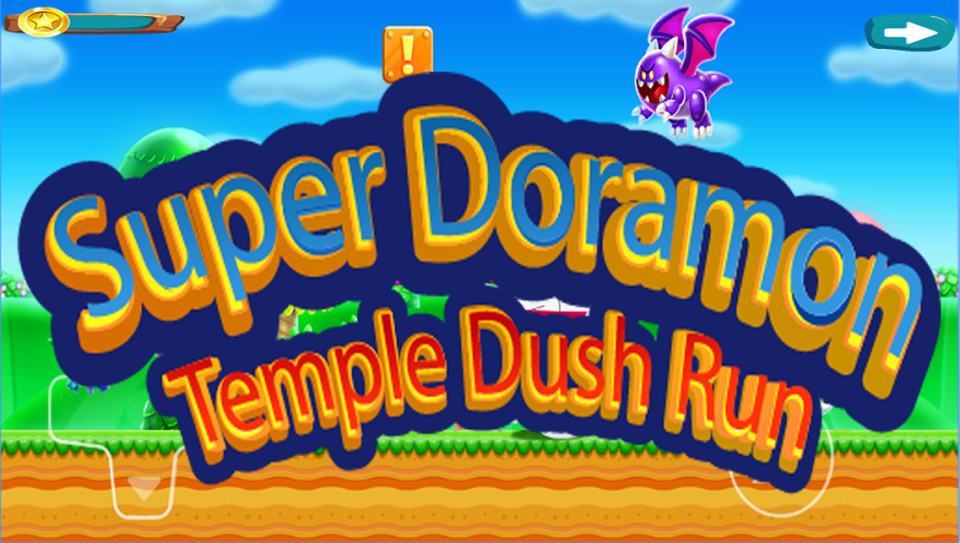 Super Doramon Temple Dush Run截图1