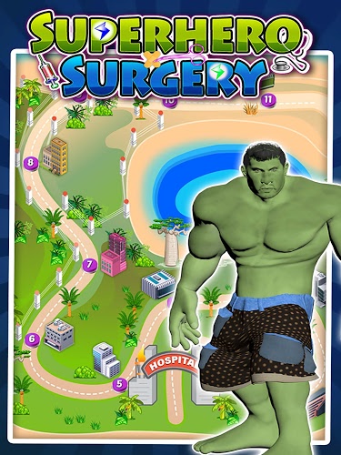 Superhero 3D Doctor ER Surgery截图2