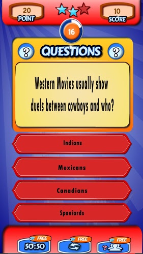 Movies Trivia Quiz : Western截图2