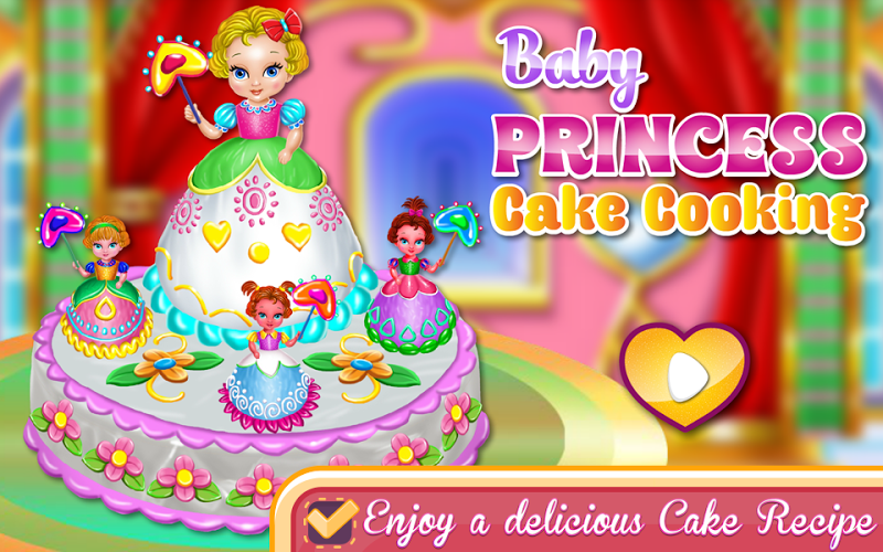 Baby Princess Cake Cooking截图1