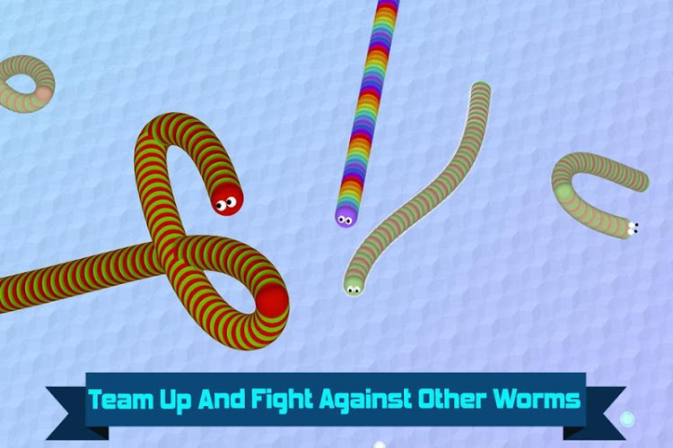 Worm Slither * Team Up Battle截图5