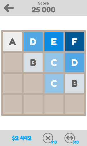 Letters 2048: Amazing Alphabet截图1