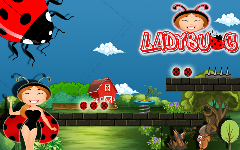 Awesome Ladybug Adventure Run截图3