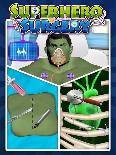 Superhero 3D Doctor ER Surgery截图3