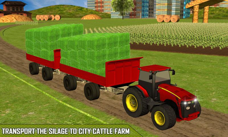 Silage Transporter Farmer Sim截图1