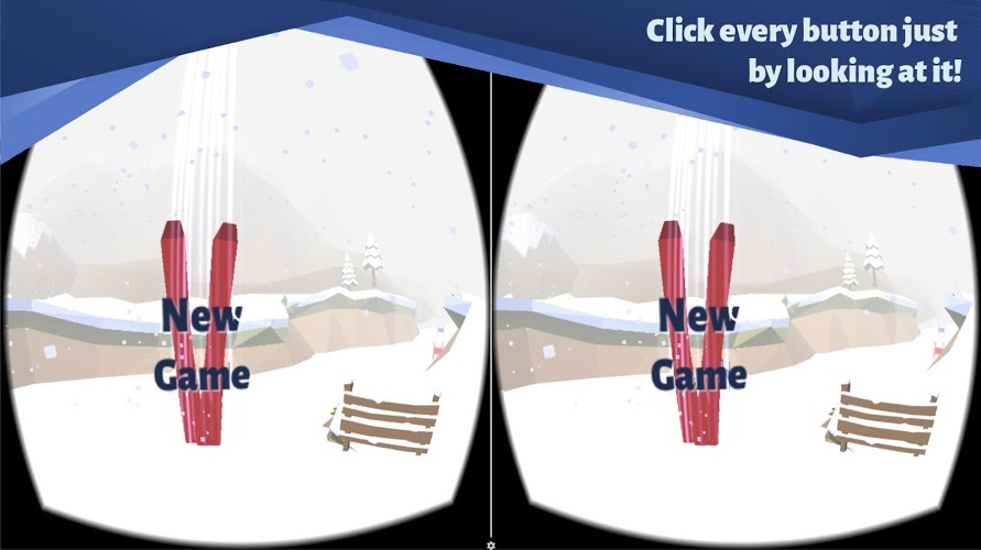 SKI MASTER VR cardboard skiing截图3