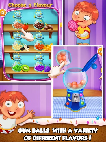 Gumball Bubble Gum Candy Maker截图4