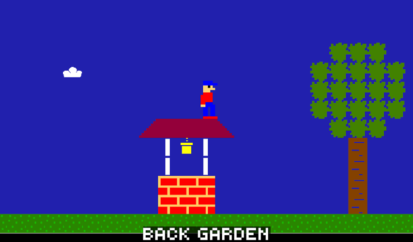 8-bit Lawn Mowing Game截图1