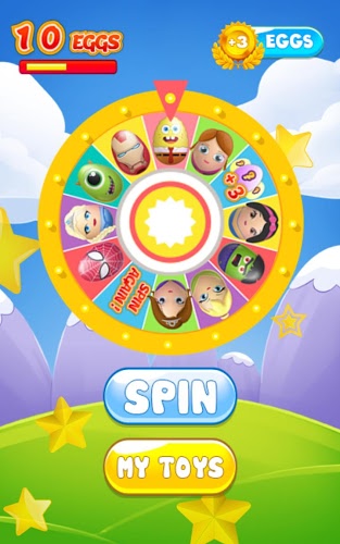 Wheel Of Surprise Eggs Game截图1