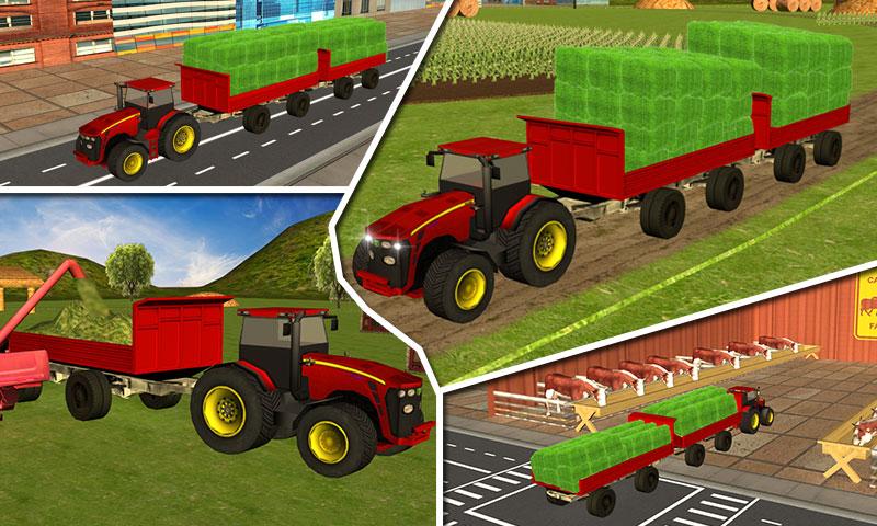 Silage Transporter Farmer Sim截图5