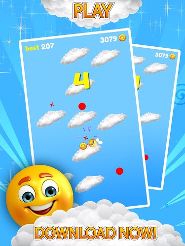 Emoji Sliding: jumping down截图1