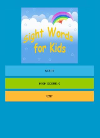 Sight Words for Kids截图1