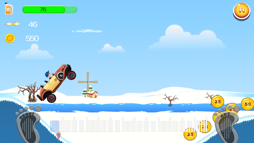 Hill Racing:MonsterTruck Climb截图5