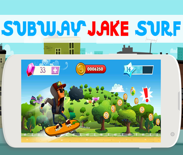 Subway jake Run Adventure 4K截图5