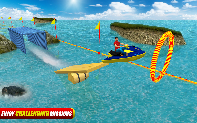 Jet Ski Water Simulator截图2